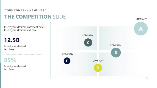 Matrix Slide for Competition Analysis & Presentation