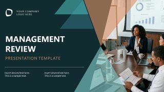 Editable Management Review PPT Template