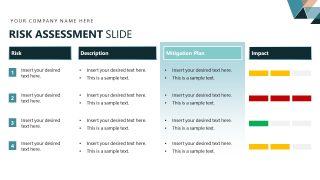 Management Review Slide PPT Template