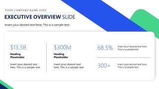 Metrics Highlighting Slide Template for Tax Planning Presentation