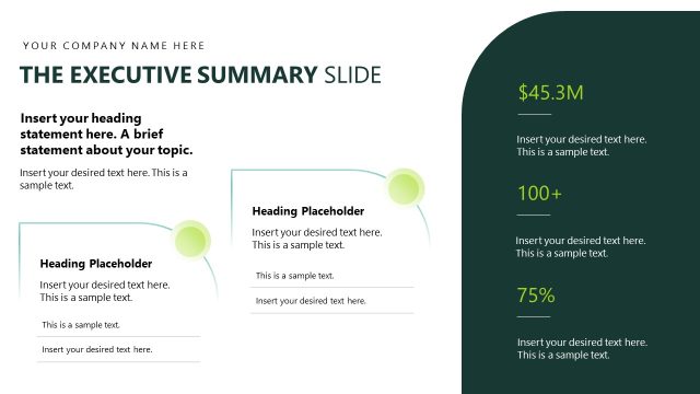 Modern Layout with Bold Text – Fintech Innovation Template
