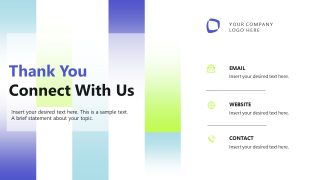 Thanks and Closing Message - Business Transformation Presentation Template