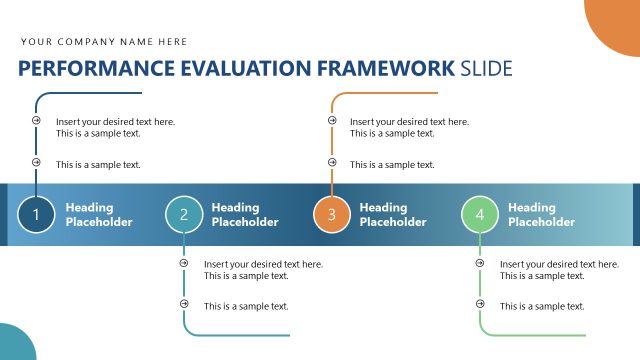 Performance Evaluation Process Diagram Slide – Employee Performance Review PPT Template