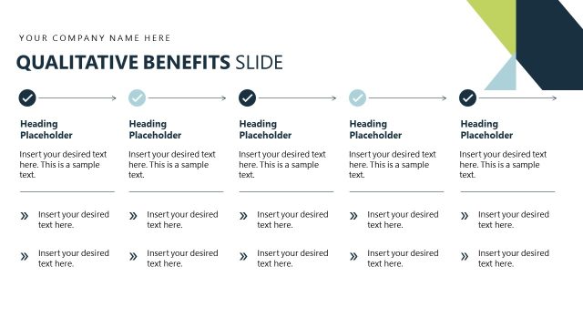 Qualitative Benefits and Outcomes Overview Slide