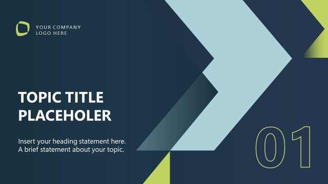 Business Case Studies Topic Title Placeholder Slide