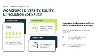 Workforce DEI - ESG Impact Report PPT Layout