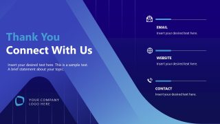 Contact Details - Corporate Innovation Lab Presentation Template