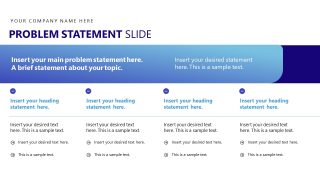 Problem Statement - Corporate Innovation Lab PPT Layout