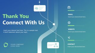 Contact Details Slide - Evidence Based Insights Presentation PPT Template