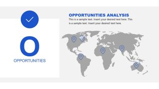 Opportunities in SWOT Analysis Slide