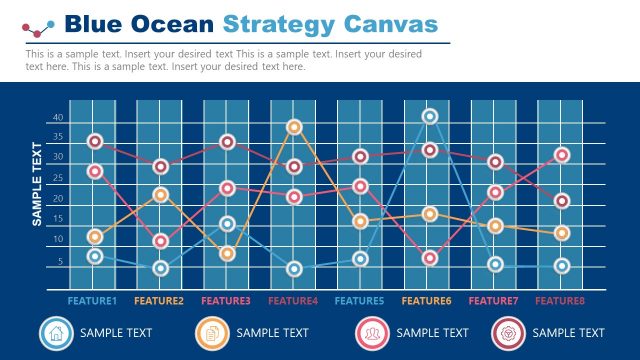 PowerPoint Editable Chart Strategy Canvas