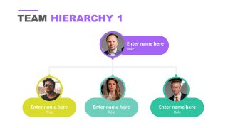 PowerPoint Hierarchy Layout for Team Structure 