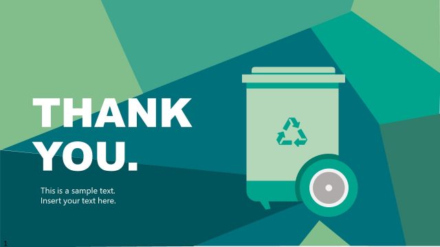 Waste Management Industry Thank You Template