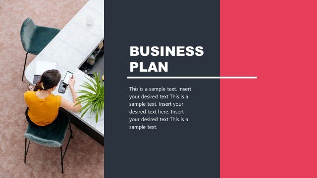 Business Plan PowerPoint Content Slide