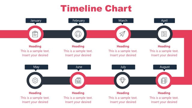 Hot Idea Business Timeline PowerPoint