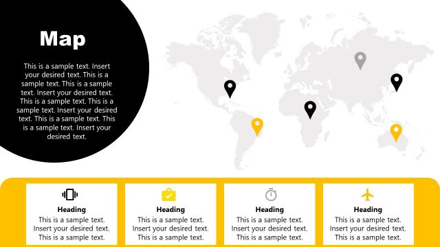 PowerPoint Brand Strategy Global Reach Template