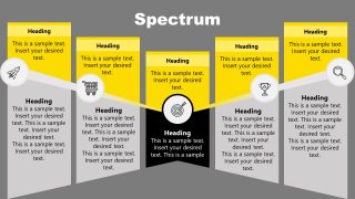 Spectrum Slide for Brand Strategy Presentation 