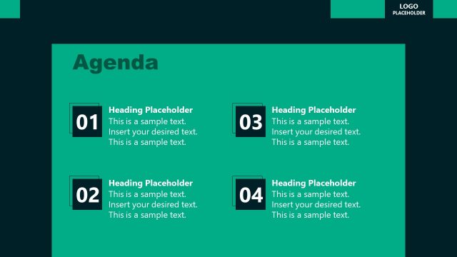 Agenda PowerPoint Executive Presentation