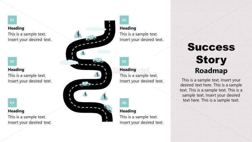 Slide of Presentation Roadmap Success Story 