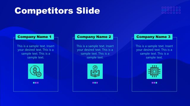 Cryptocurrency Competitor Slide Template