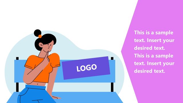 Brand Marketing PowerPoint Illustration Logo