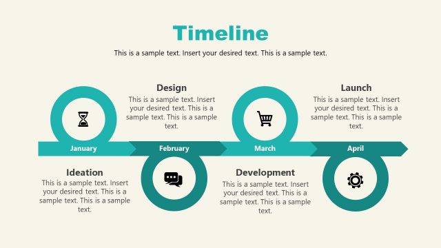 PowerPoint Proposal Timeline Template for Shopify Store