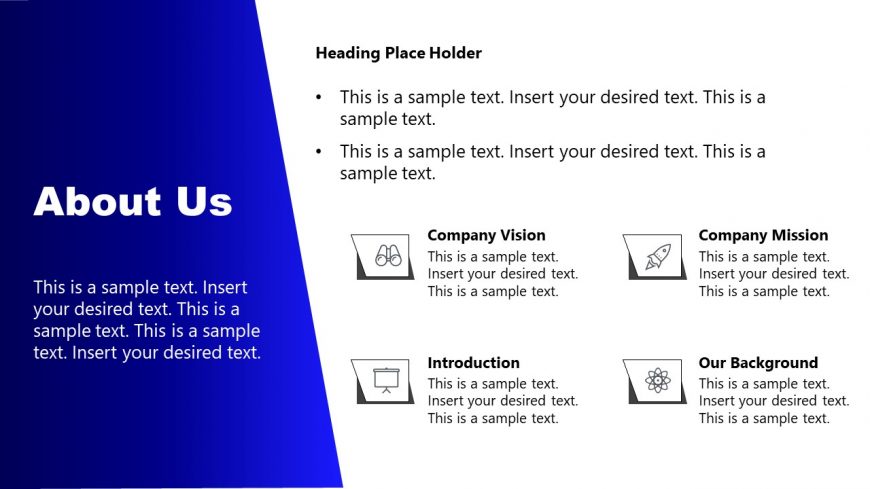 Service Proposal; About Us Template