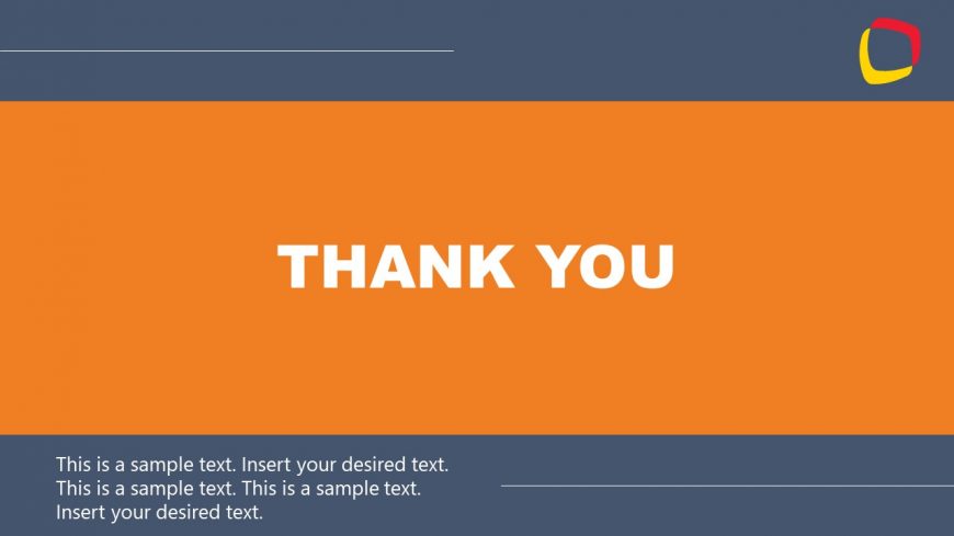 Thank You Slide Template for Real Estate Industry