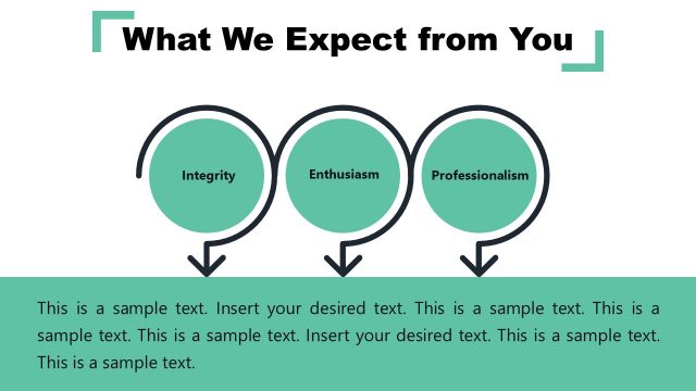 Company Expectations PowerPoint Employee Handbook Template
