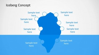 Iceberg Slide Design for PowerPoint