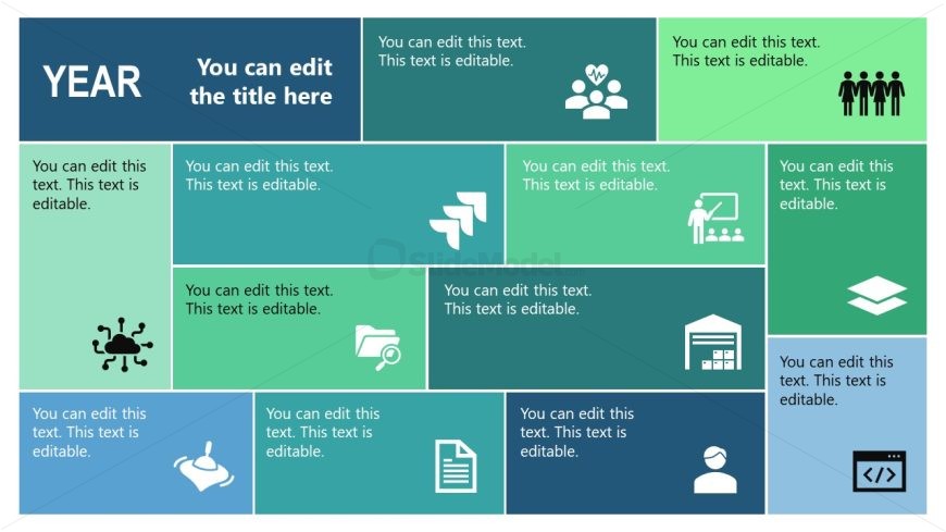 PPT Accomplishment Presentation Slide Layout