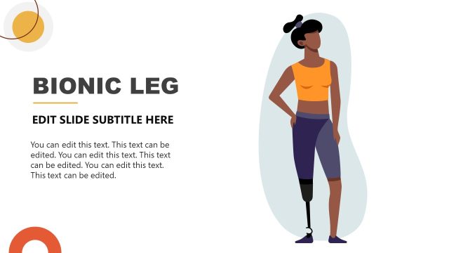 Bionic Leg Slide for Diversity at Work Presentation