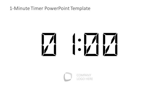1-Minute Timer PowerPoint Template