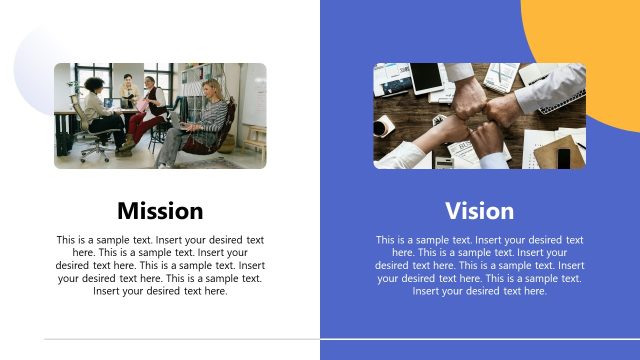 Mission and Vision Slide for PowerPoint
