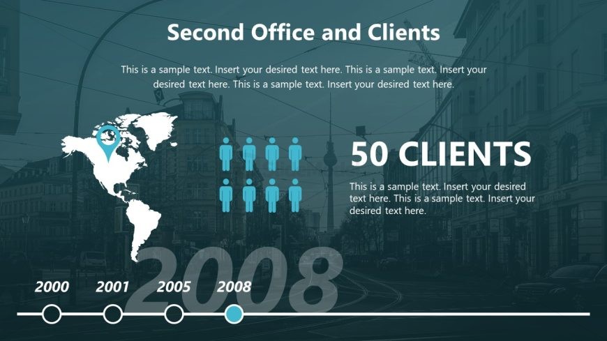Corporate History Timeline Presentation Template