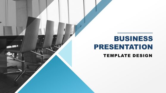 Professional Blue Business PowerPoint Template