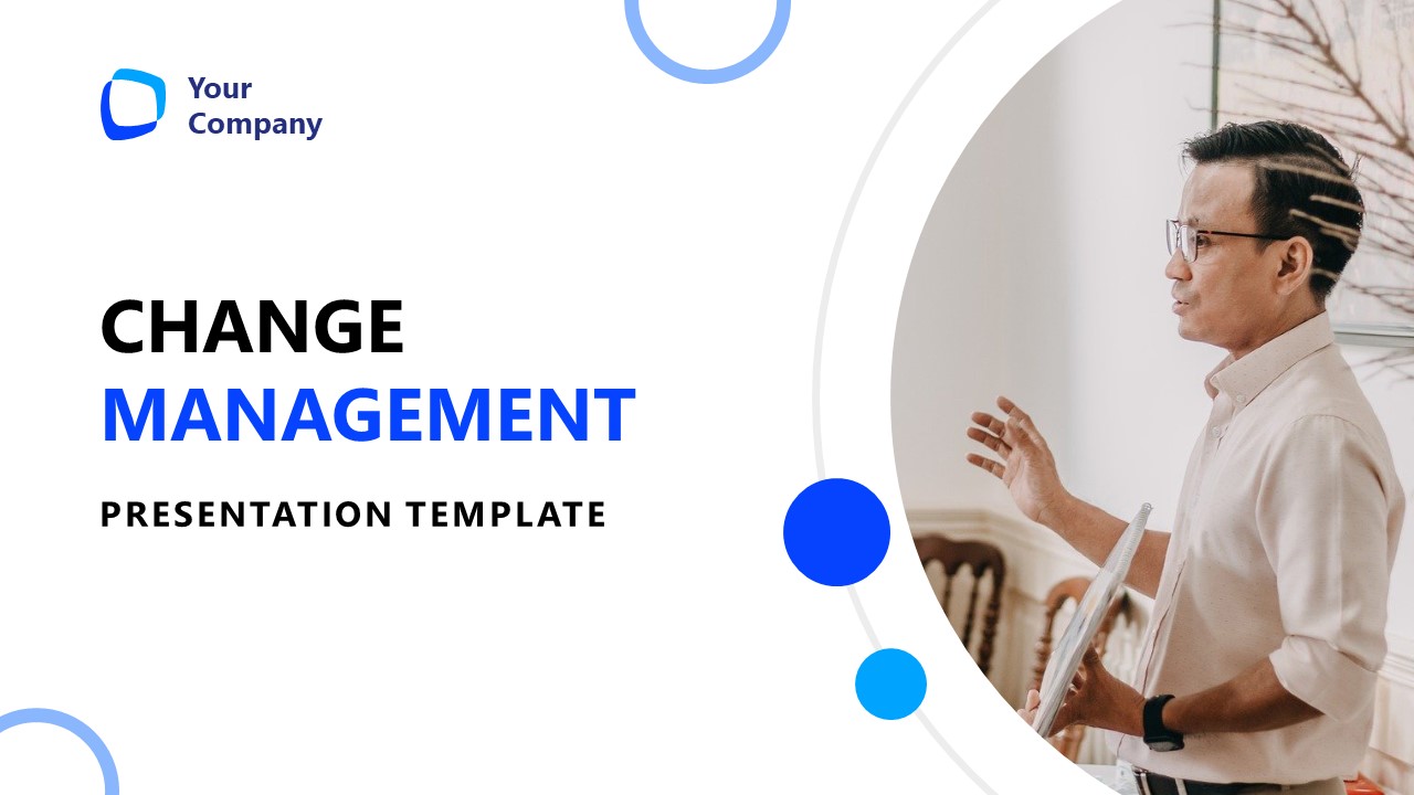 Title Slide - Change Management Slide Template