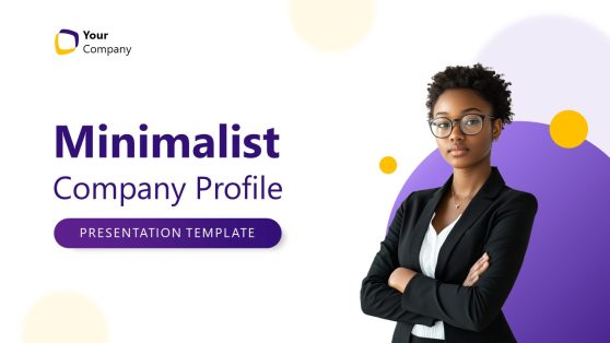 Minimalist Company Profile PowerPoint Template