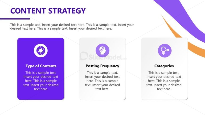 Social Media Marketing Template for Presentation