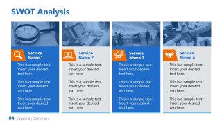 Capability Statement Template for PowerPoint 