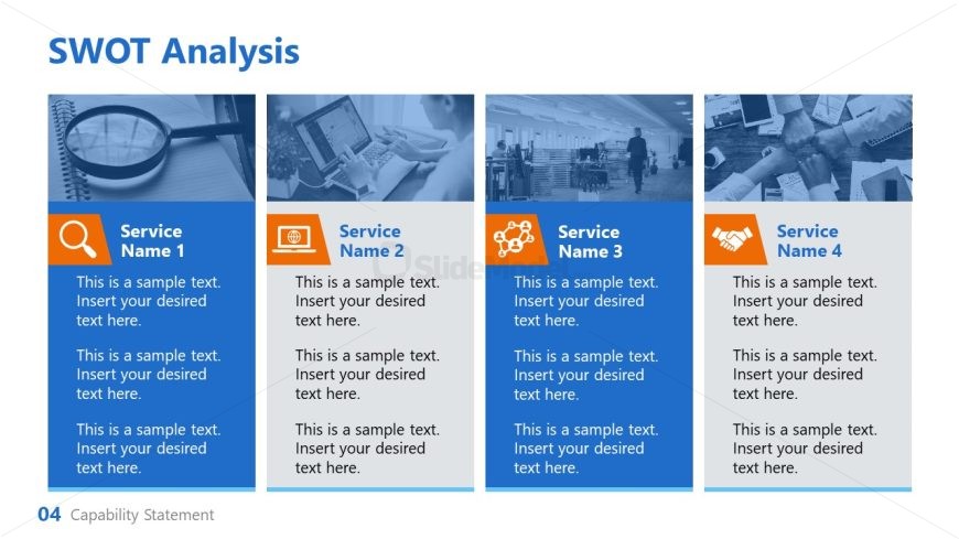 Capability Statement Template for PowerPoint 