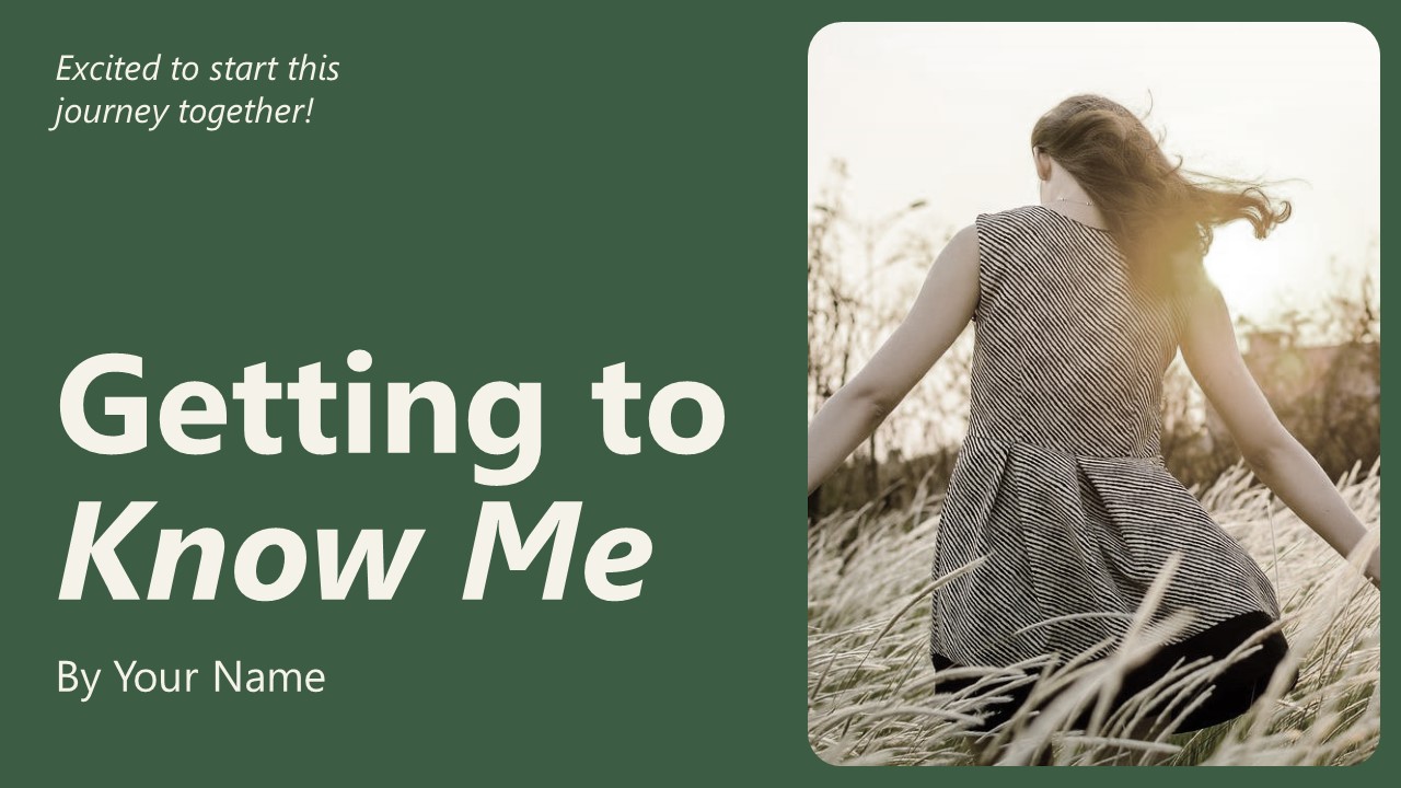 Editable My Approach to Therapy PPT Template
