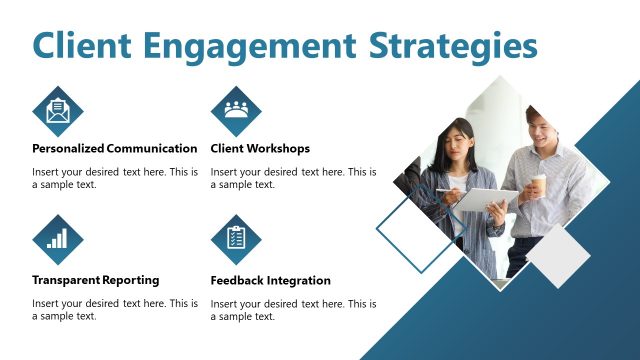 Client Engagement Strategies Slide