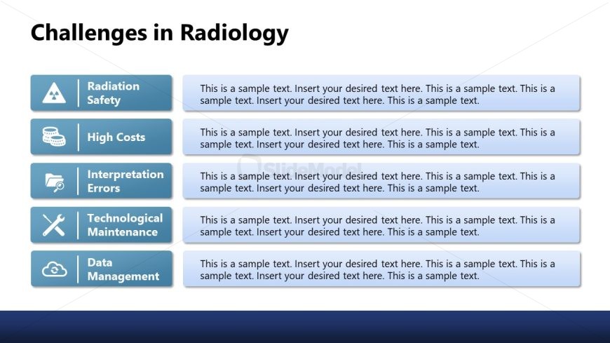 Customizable Radiology Slide Template
