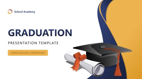 School Academy Graduation PowerPoint Template