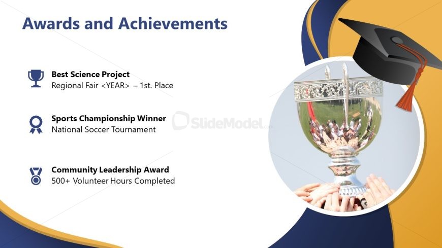 School Academy Graduation Template for PowerPoint