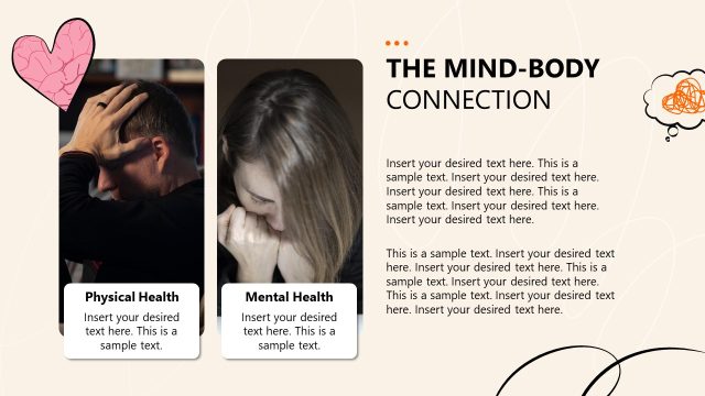 The Mind Body Connection Slide – Wellness Template