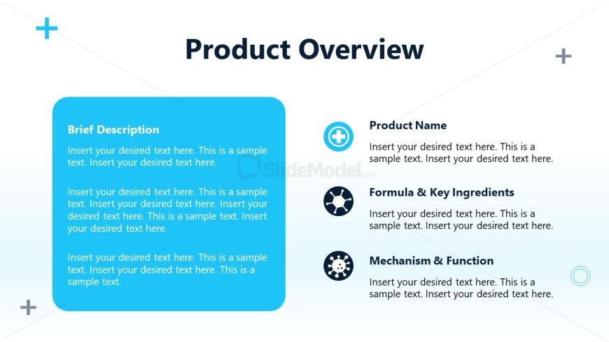 Pharmaceutical Product Template for Presentation