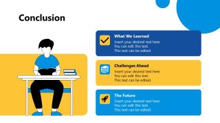 Editable Slide for Conclusion - Essay Presentation 