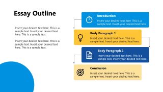 Customizable Essay Presentation PPT Template